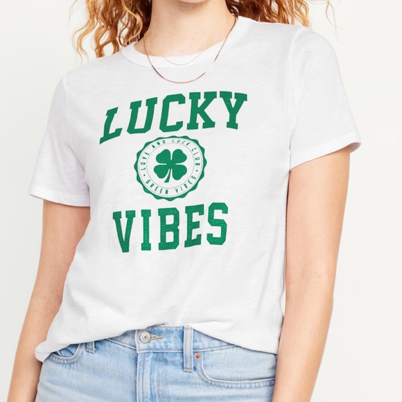EveryWear Slub-Knit Graphic T-Shirt - Picture 1 of 3